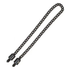 Solar 9" Black Stainless Plastic Ended