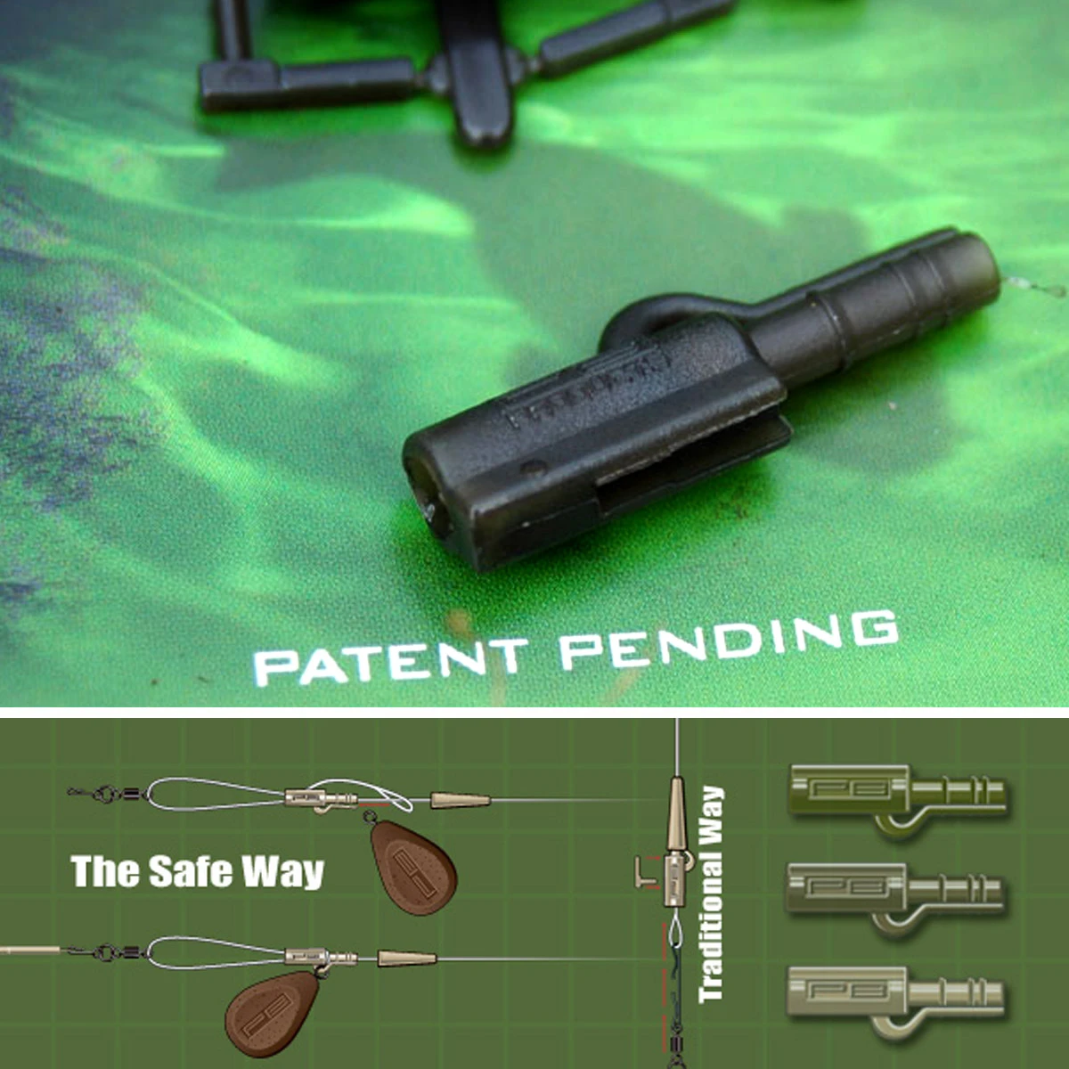 PB Products Hit & Run Leadclips 4 PB Products Hit & Run Leadclips - Afbeelding 2