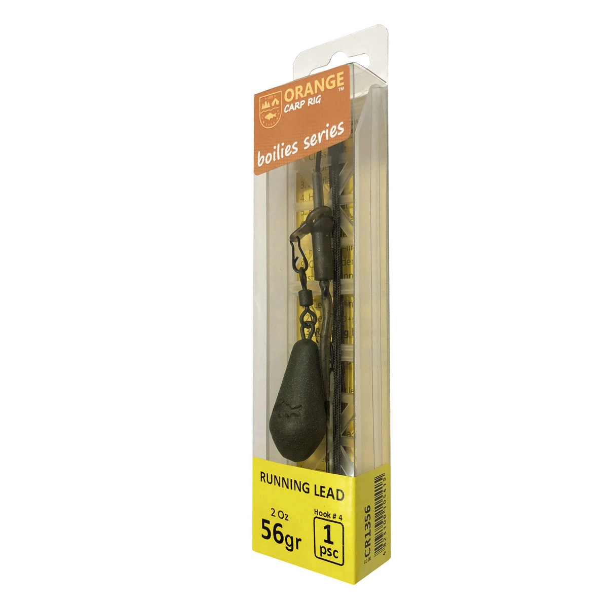 Orange Inline Carp Rig Running Lead 3 Orange Inline Carp Rig Running Lead