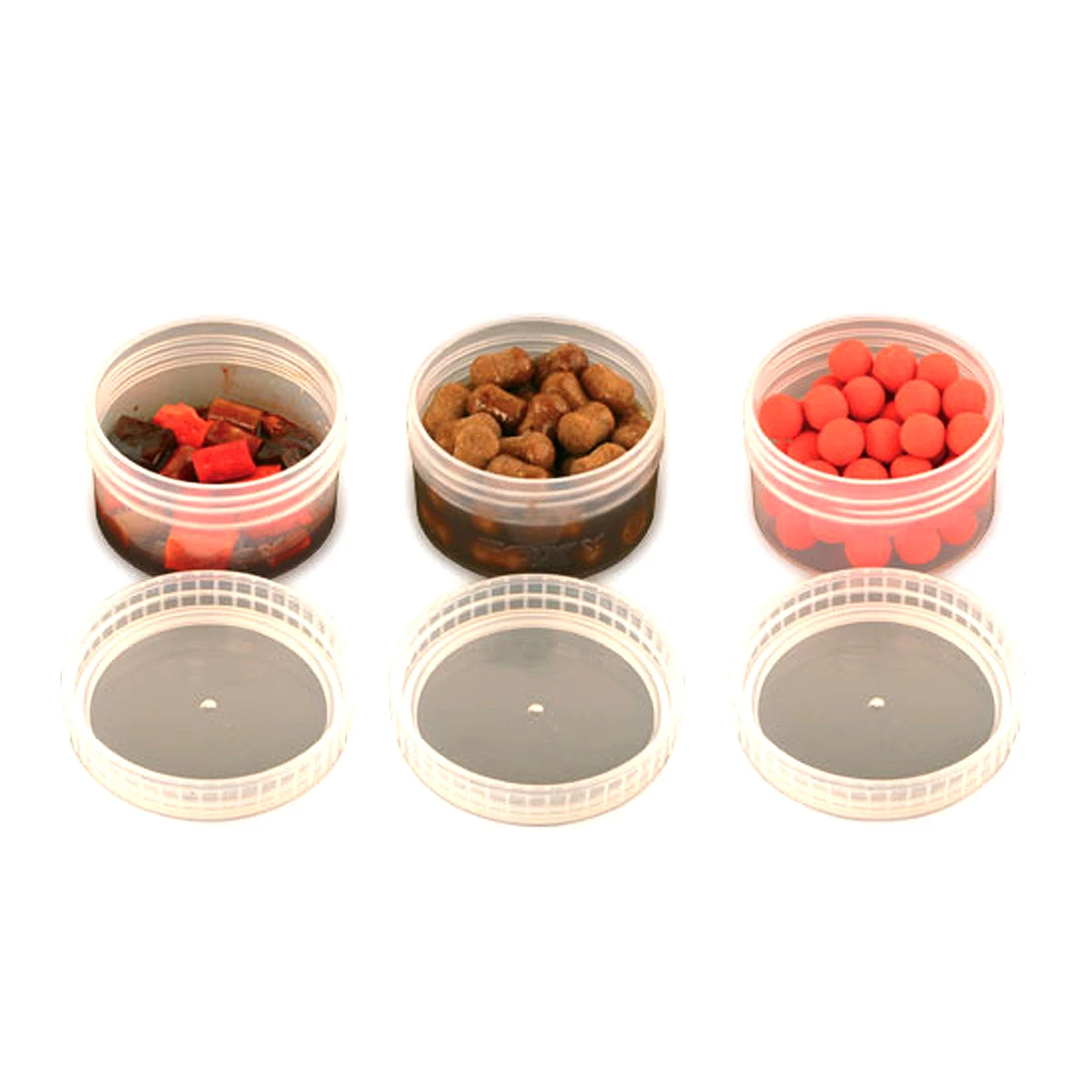 Fox Bait Tubs Half Size 3 Fox Bait Tubs Half Size