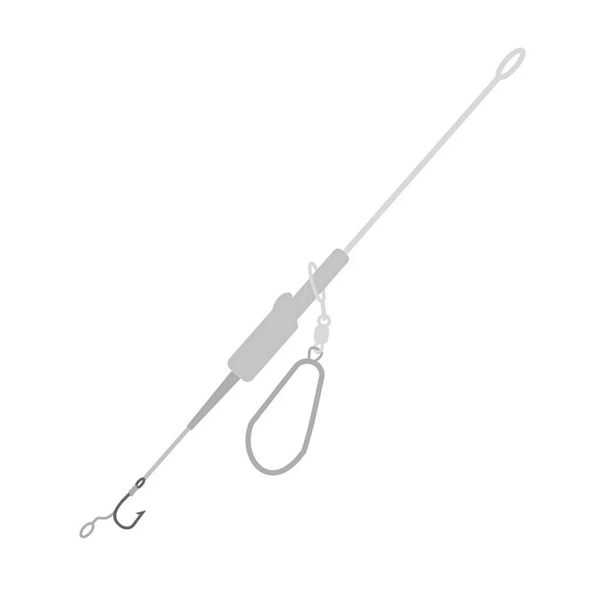 Orange Inline Carp Rig Running Lead 4 Orange Inline Carp Rig Running Lead - Afbeelding 2